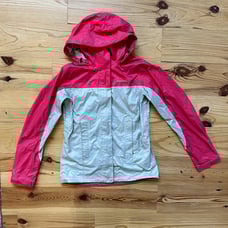 Women's Pink and Gray Marmot Rain Coat Size Small