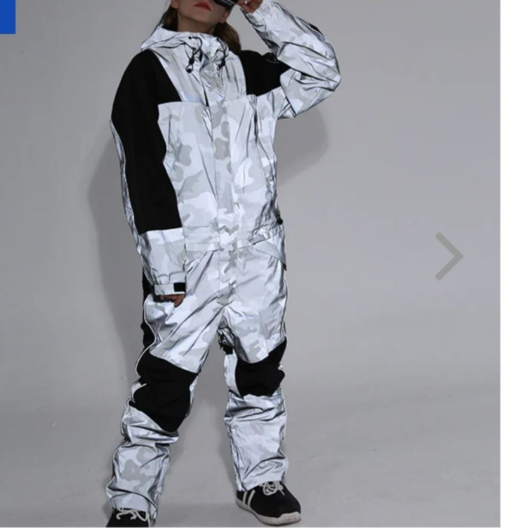 Gsou Snow Mountain Destroyer Snowshred One Piece Ski Suits Winter Snowsuits