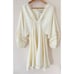 Sachin + Babi Caden Babydoll Mini Dress in Ivory Size Medium NWT
