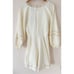 Sachin + Babi Caden Babydoll Mini Dress in Ivory Size Medium NWT