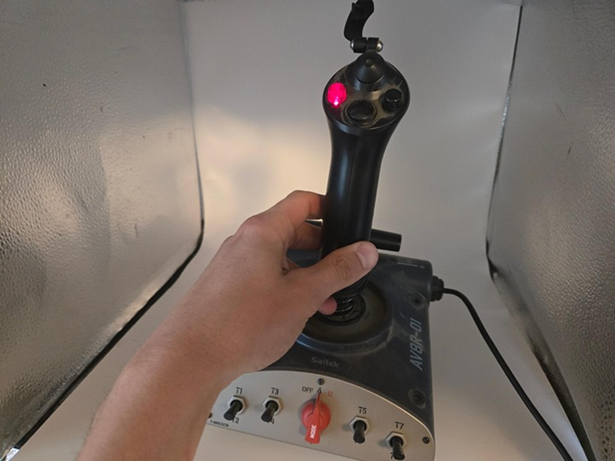 RARE Saitek AVIATOR AV8R-01 Joystick With Box - Tested