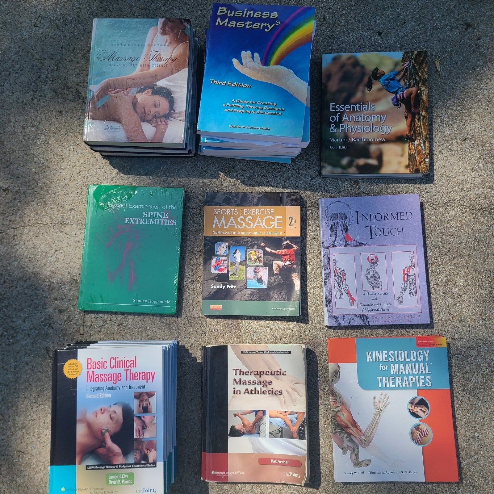 massage therapy textbooks