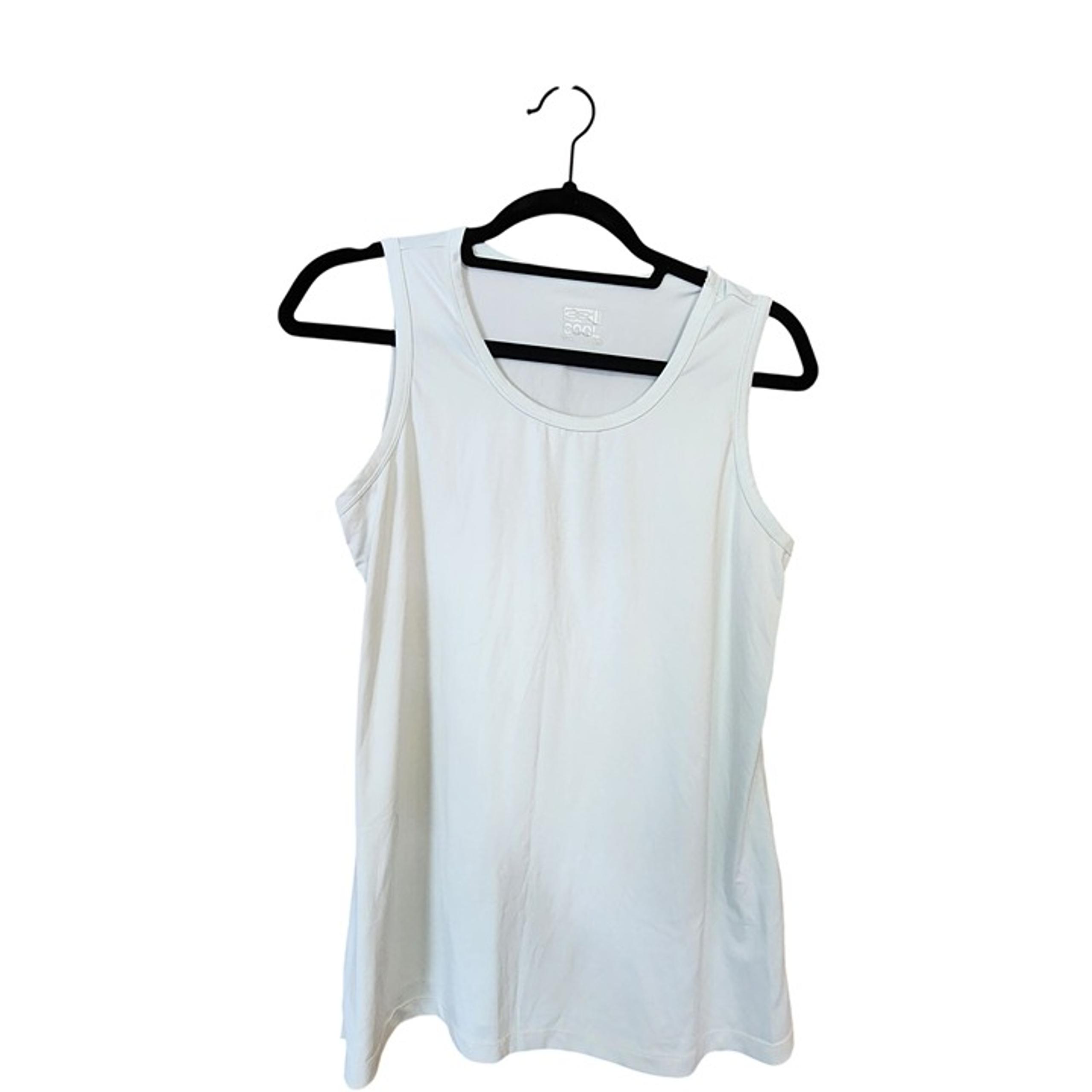32 Degrees Cool Womens Tank Top White X-Large