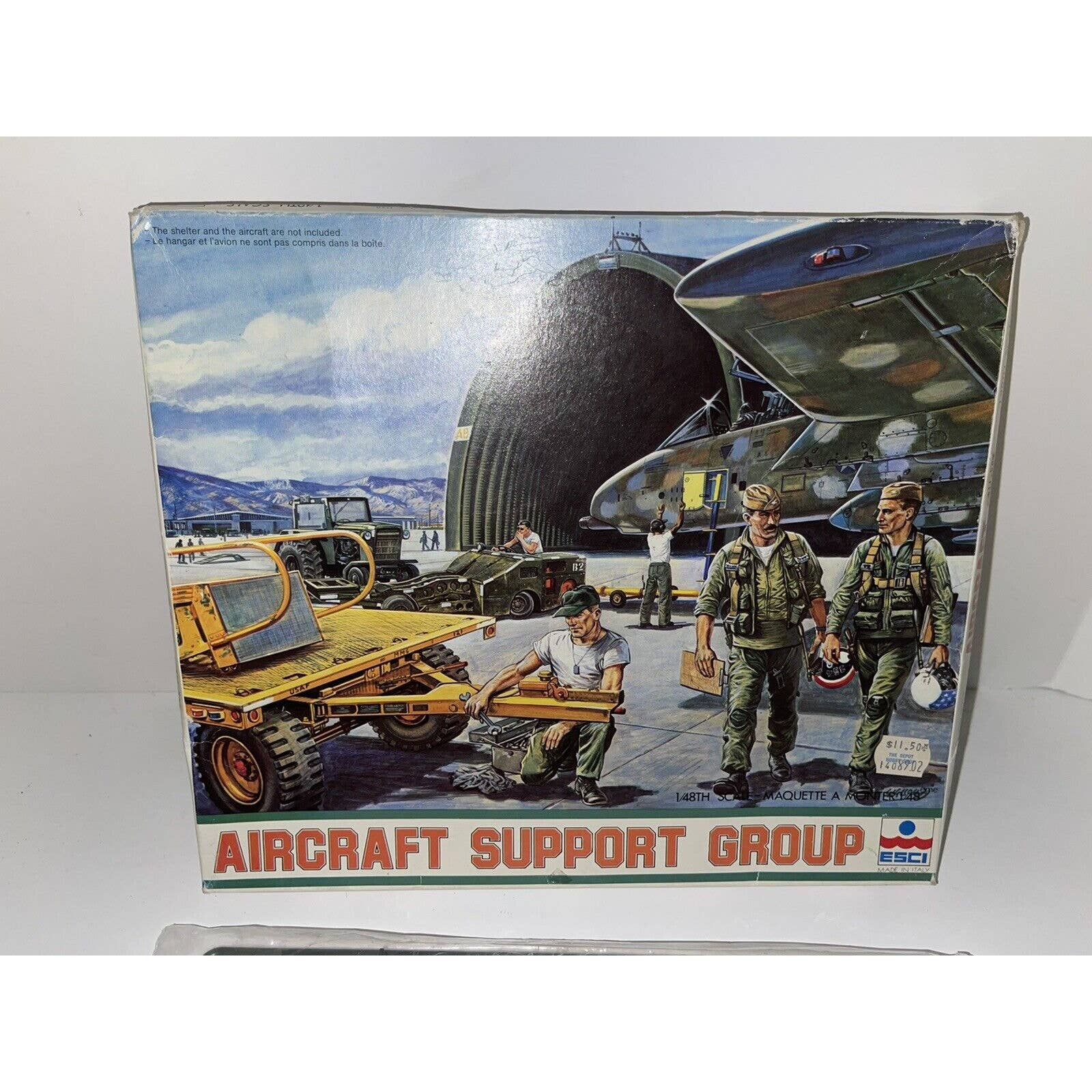 ESCI 4025 1:48 Aircraft Support Group Model Kit Brand New Open Box