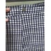 Onia 195 Calder 7.5 Novelty Plaid Swim Trunks in Navy/White ~ Men's Size XL