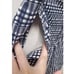 Onia 195 Calder 7.5 Novelty Plaid Swim Trunks in Navy/White ~ Men's Size XL