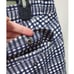 Onia 195 Calder 7.5 Novelty Plaid Swim Trunks in Navy/White ~ Men's Size XL