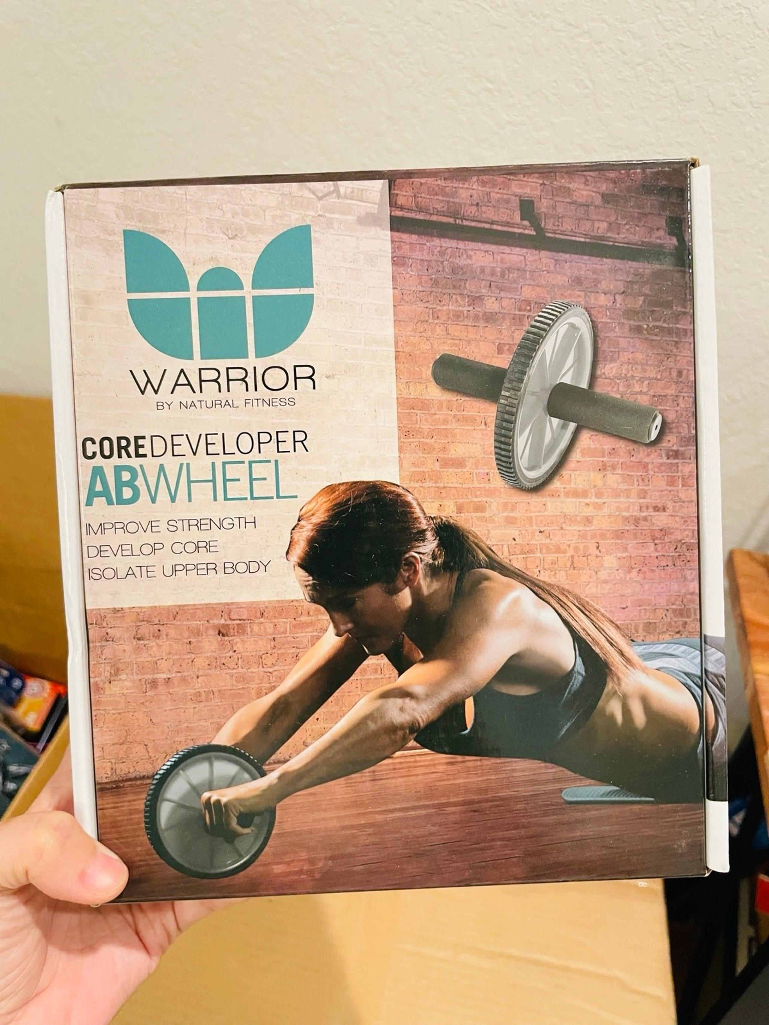 Warrior Ab Wheel - Roller for Core, Back & Abdominal Exercises