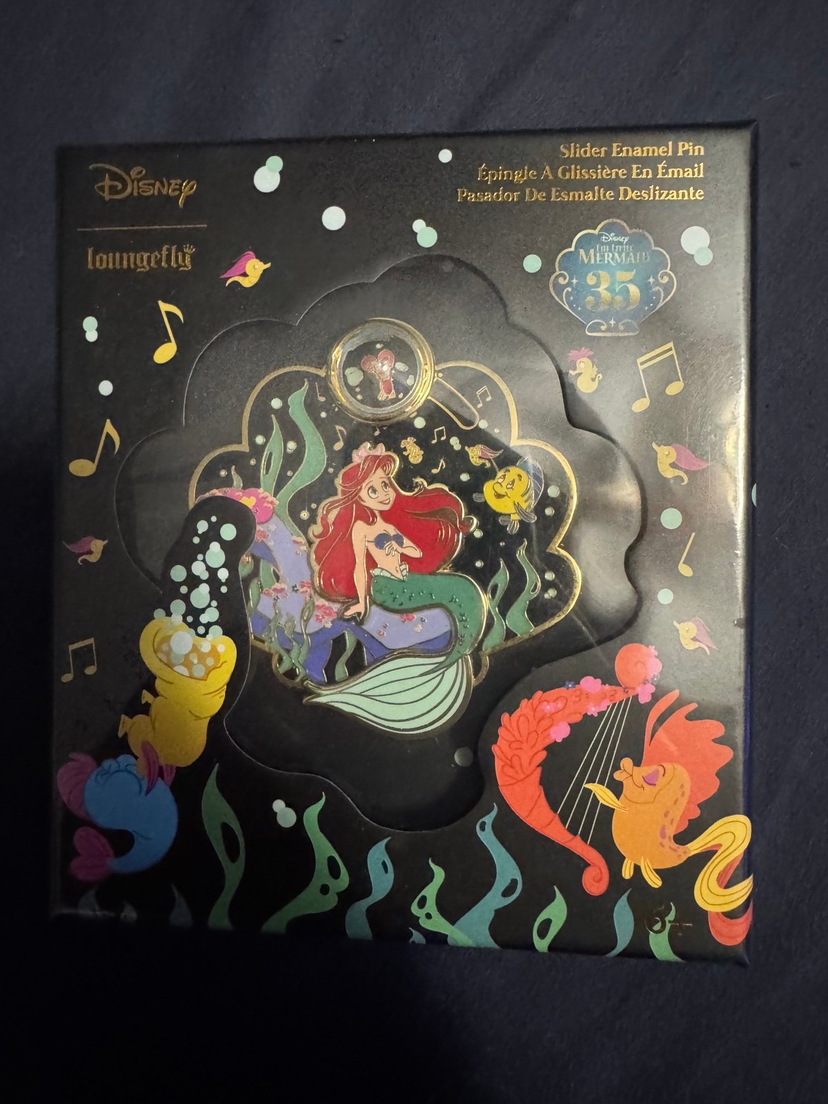 Disney Loungefly Little Mermaid pin (LE)
