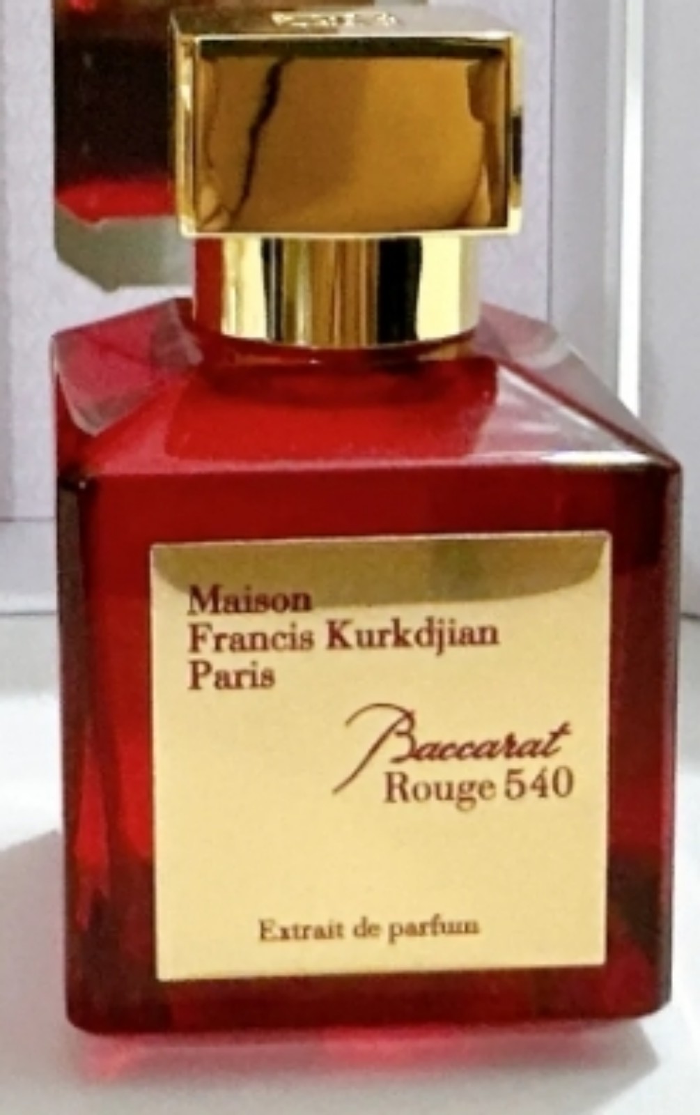 Baccarat rouge 540