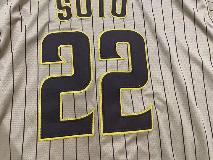 Jersey MLB Men's San Diego Padres Nike Brown Road Juan Soto Jersey