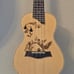Ukulele Butterfly 23 inches concert size sculpture for practice and performance