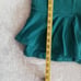 Susana Monaco Peplum Halter Top Mock Turtle Neck NWT Size Small
