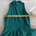 Susana Monaco Peplum Halter Top Mock Turtle Neck NWT Size Small