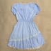 Blue Gingham Cottagecore OP Dress
