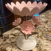 Bath & Body Works flower can 3-wick candle holder includes candle
