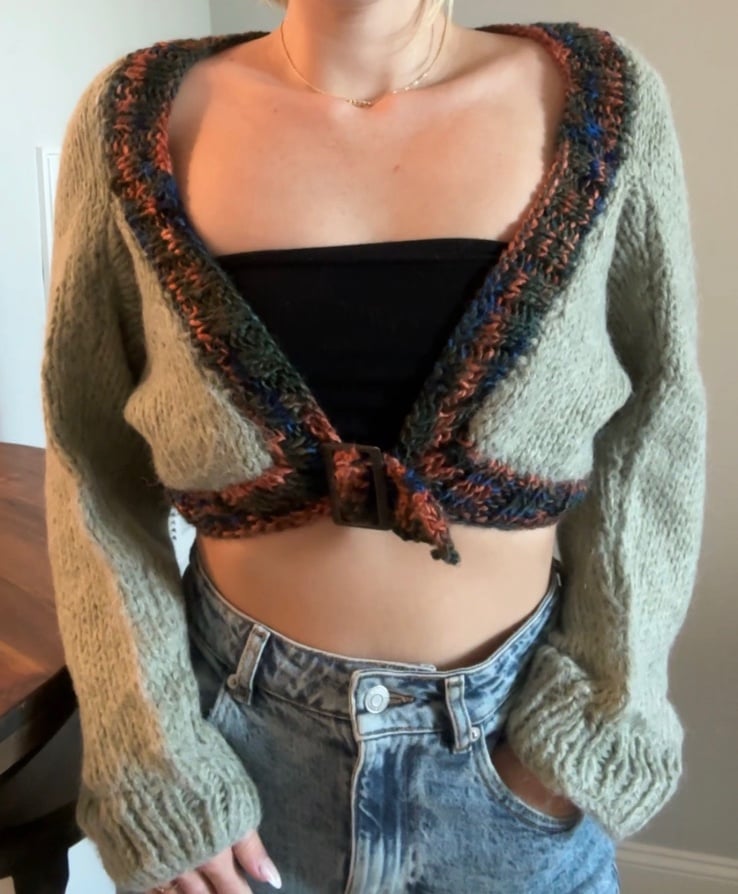 Handmade Wool Shrug
