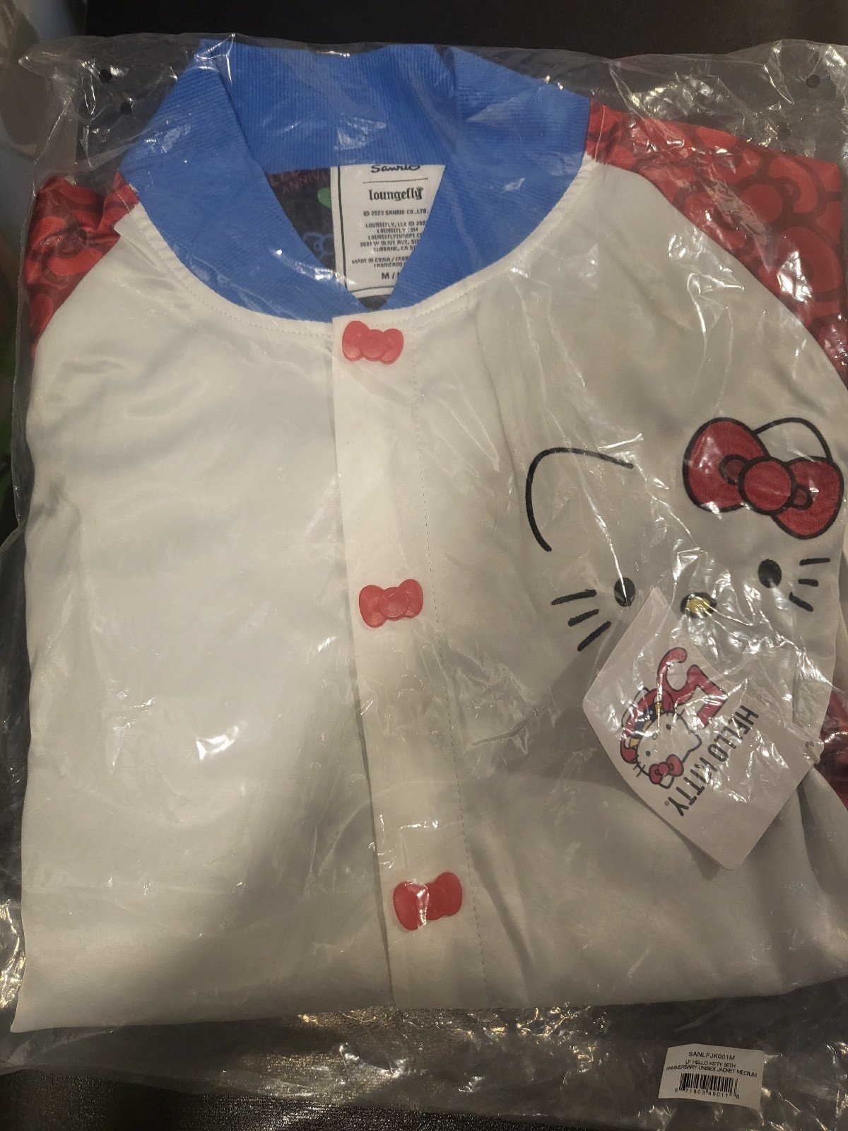 Hello Kitty Longefly Jacket Bomber 50 Years Anniversary