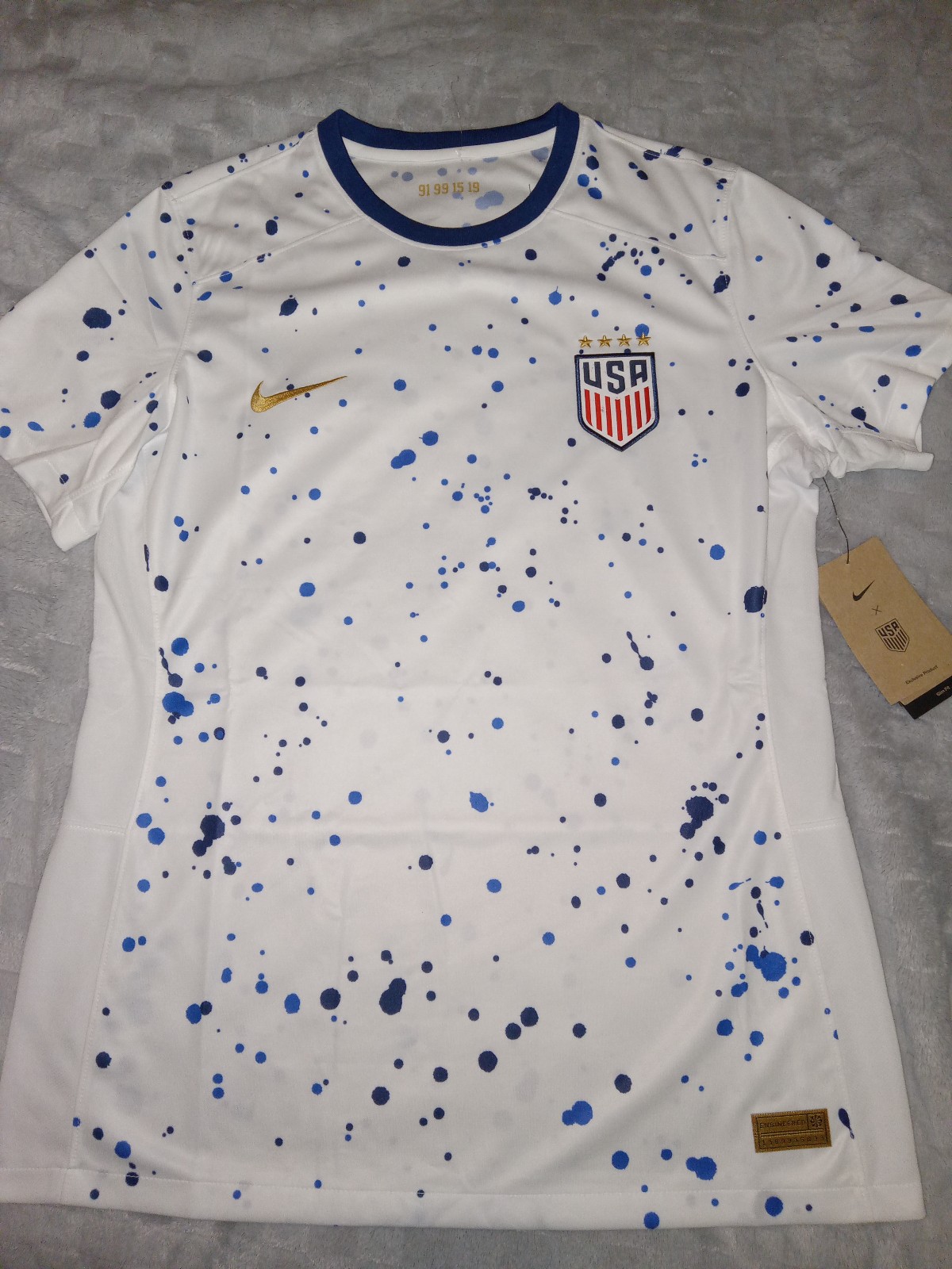 Soccer JerseyNike USWNT Women's 2023/24 Home Jersey-DR5578-101