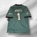 JALEN HURTS EAGLES GREEN JERSEY SIZE LARGE