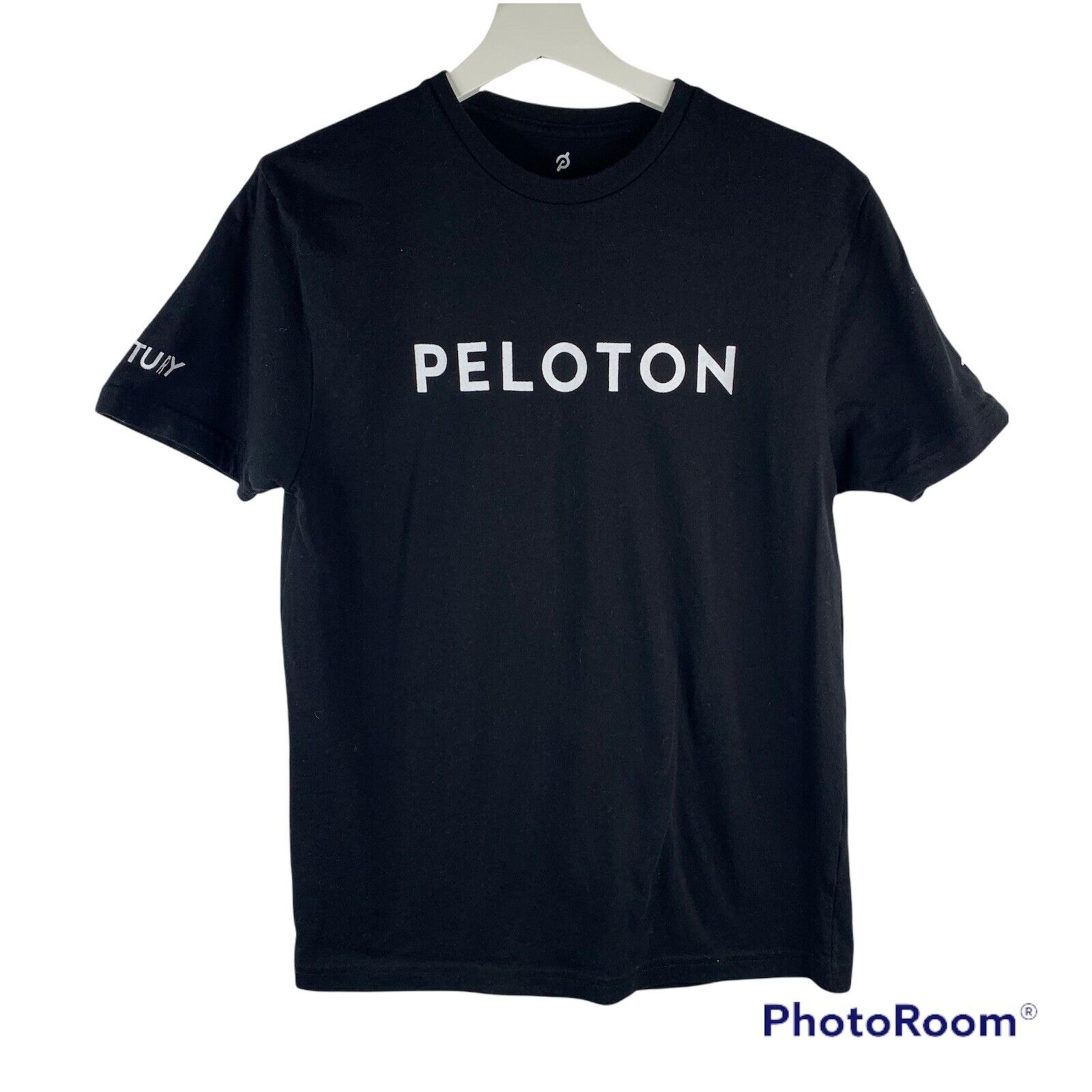 Peloton Size XS T-Shirt Graphic Logo 100 Ride Short Sleeve Crew Neck Tee Women’s