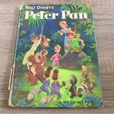1952 Disney’s Peter Pan- A Big Golden Book (Large)