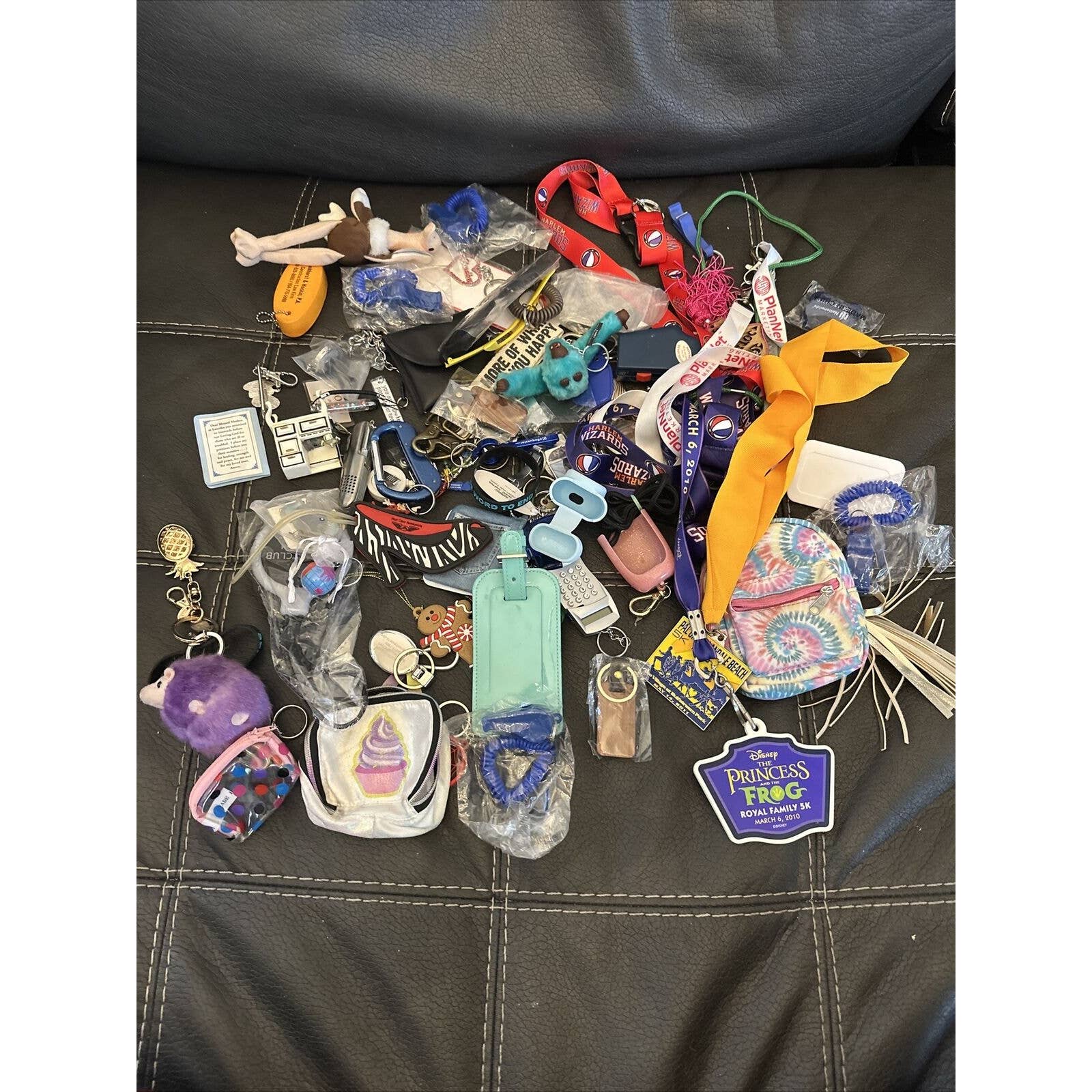 Keychain And Assortment Lot Assorted Styles 4 Pounds New & Used Vintage Now 13