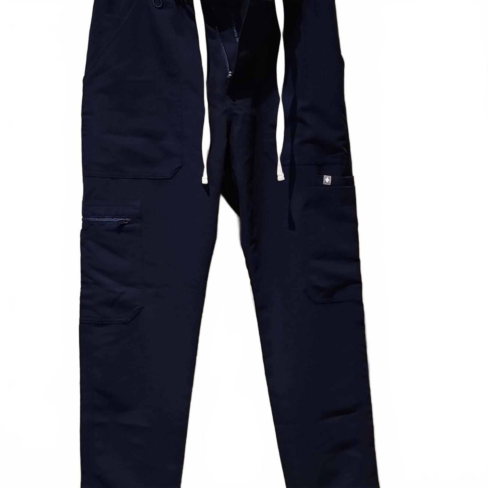 FIGS MENS CAIRO CARGO SCRUB PANTS NAVY SIZE XS/S