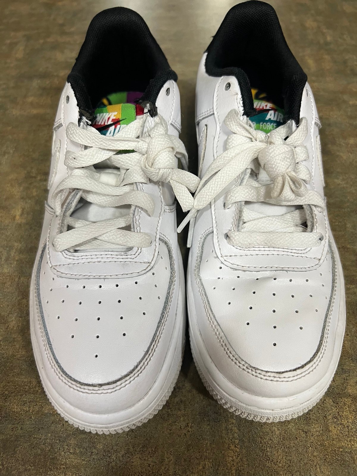 Nike Peace love swoosh AF1 size 5 Y (6.5 w)
