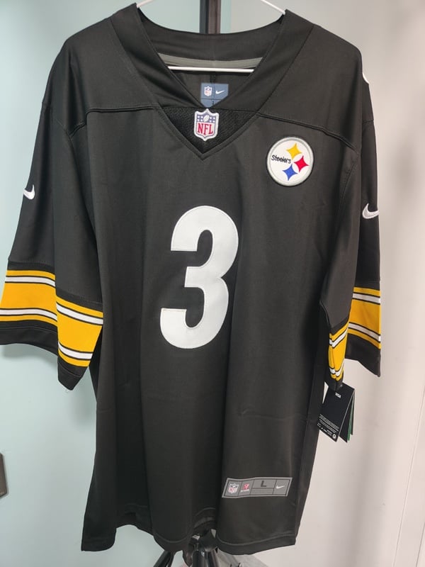 Russell Wilson #3 Pittsburgh Black Jersey