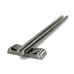Vintage Silver Stainless Steel Chopstick Set with Rests from Japan - 2