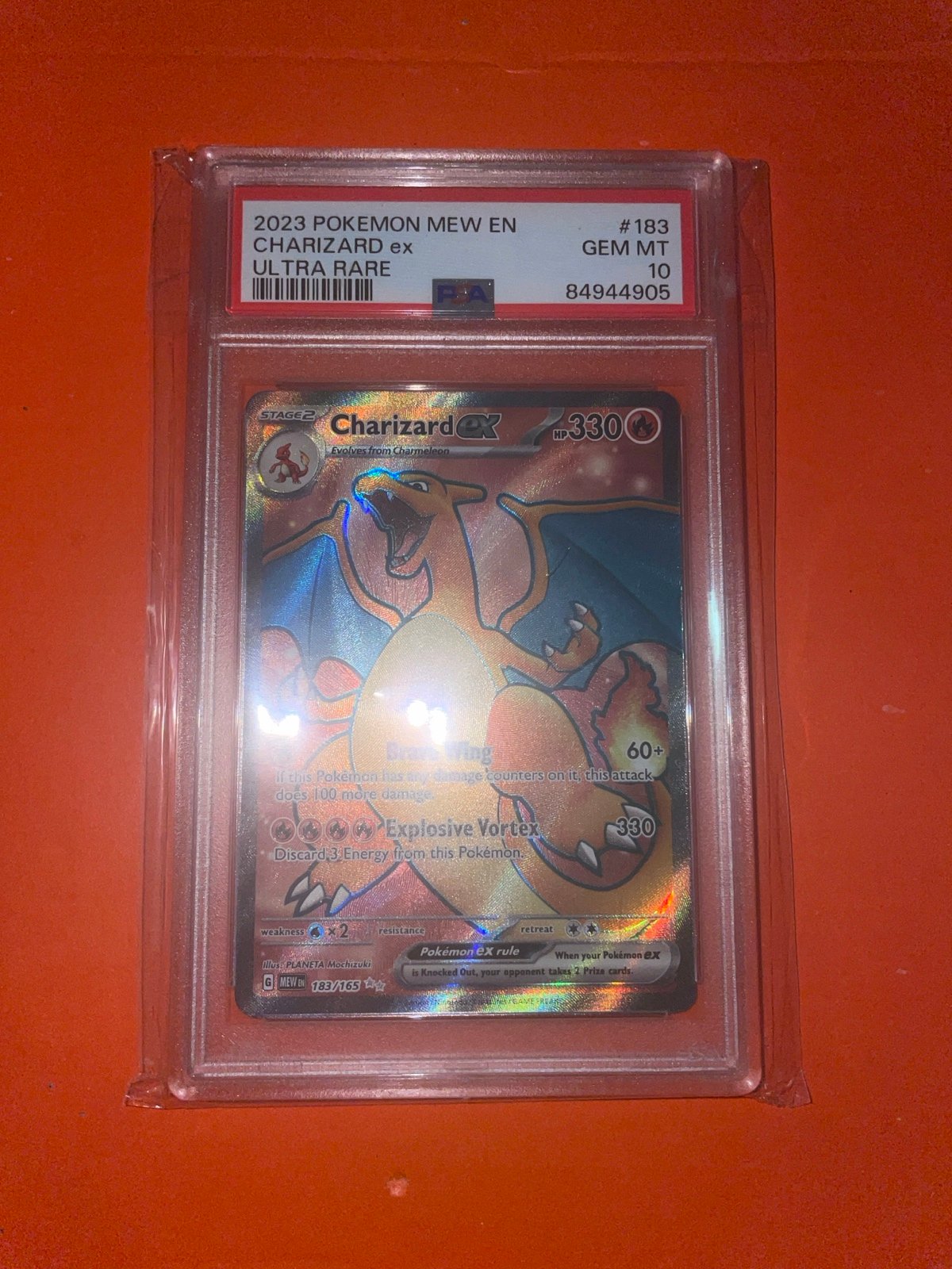 Pokemon cards 151 charizard ex