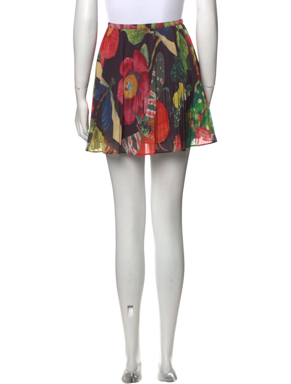 Nwt Farm Rio Floral Print Mini Skirt