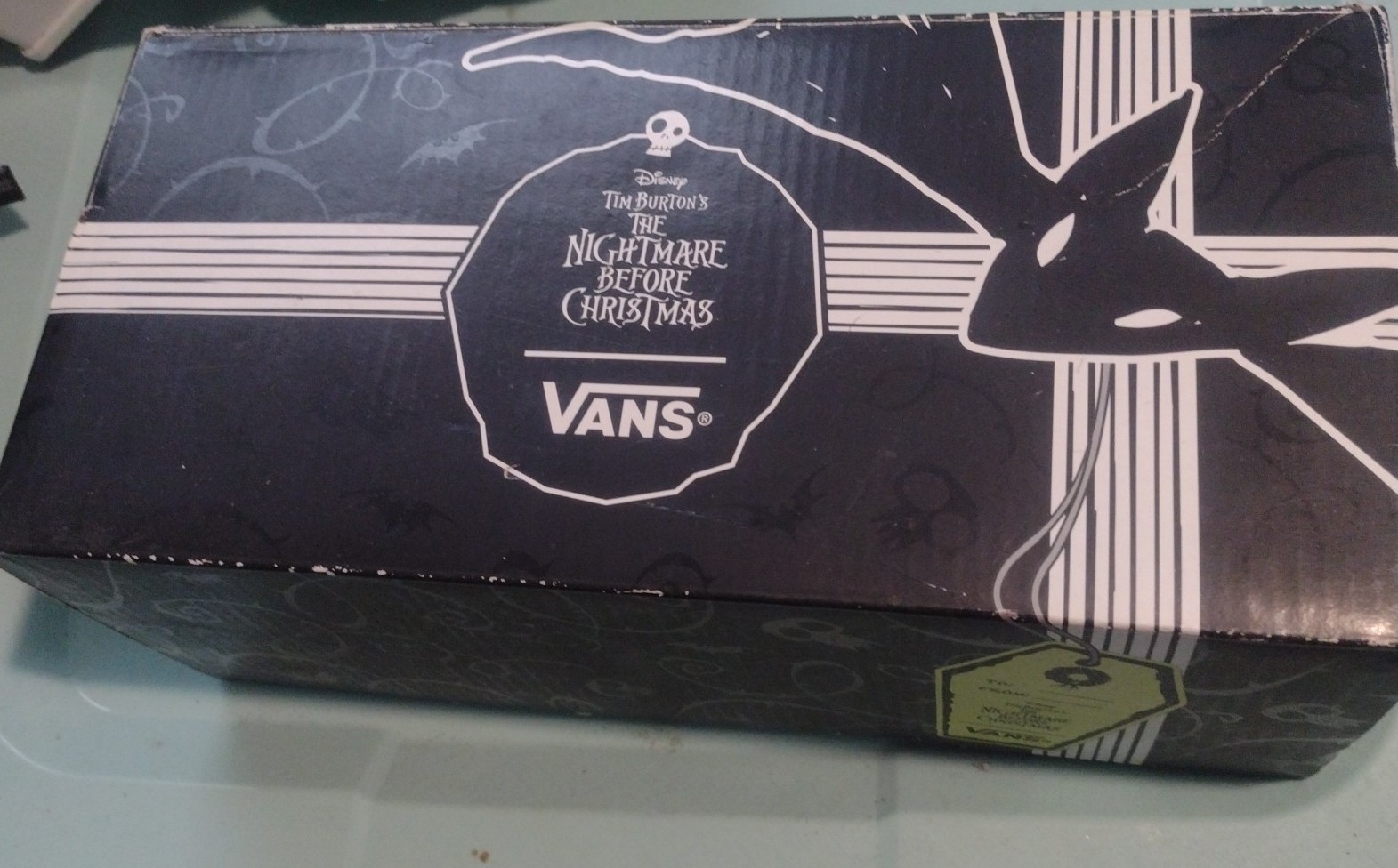 VANS Sk8-Hi NIGHTMARE BEFORE CHRISTMAS HI Woman 6 - Christmas Town Snowman box