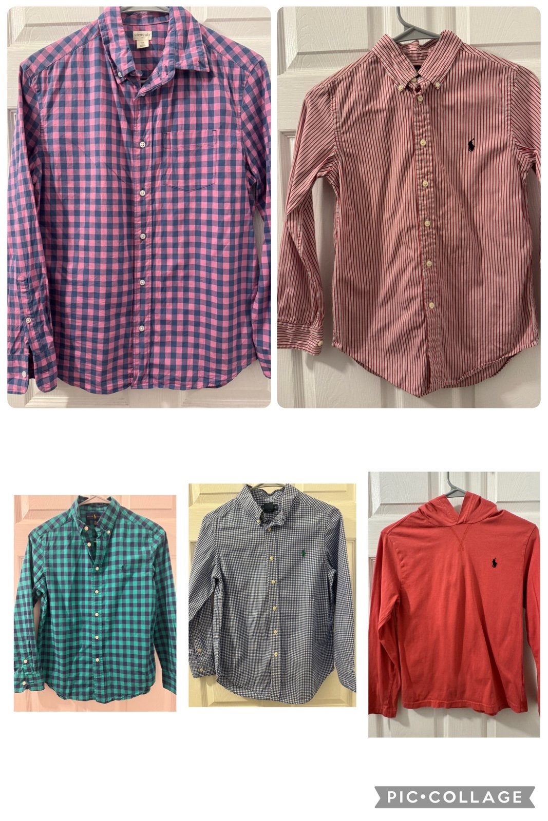 Ralph Lauren and J crew boys size medium