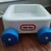 Vtg Little Tikes 1980's Pull Along Wagon