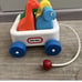 Vtg Little Tikes 1980's Pull Along Wagon