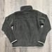 Patagonia Womens Re-Tool Snap-T Grey/Tan Fleece Pull Over Outdoor Hike Sweater