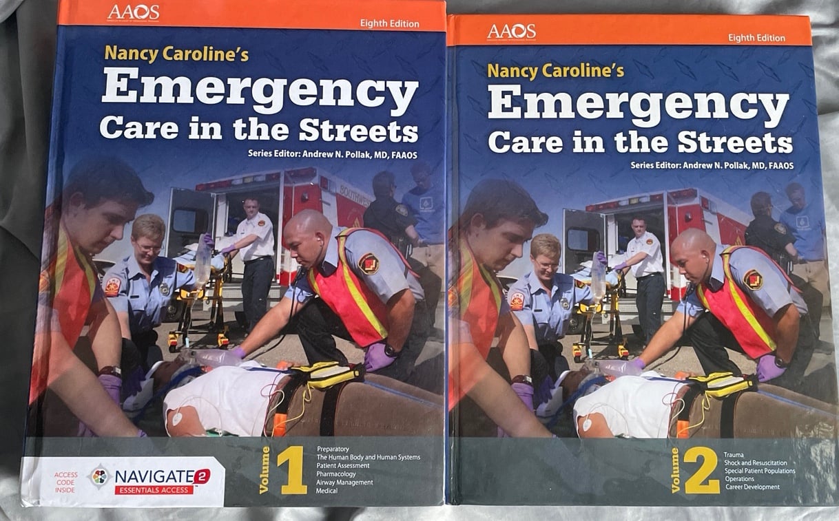 Nancy Caroline's Emergency Care in the Streets by AAOS (2017 Hardcover Volume1&2