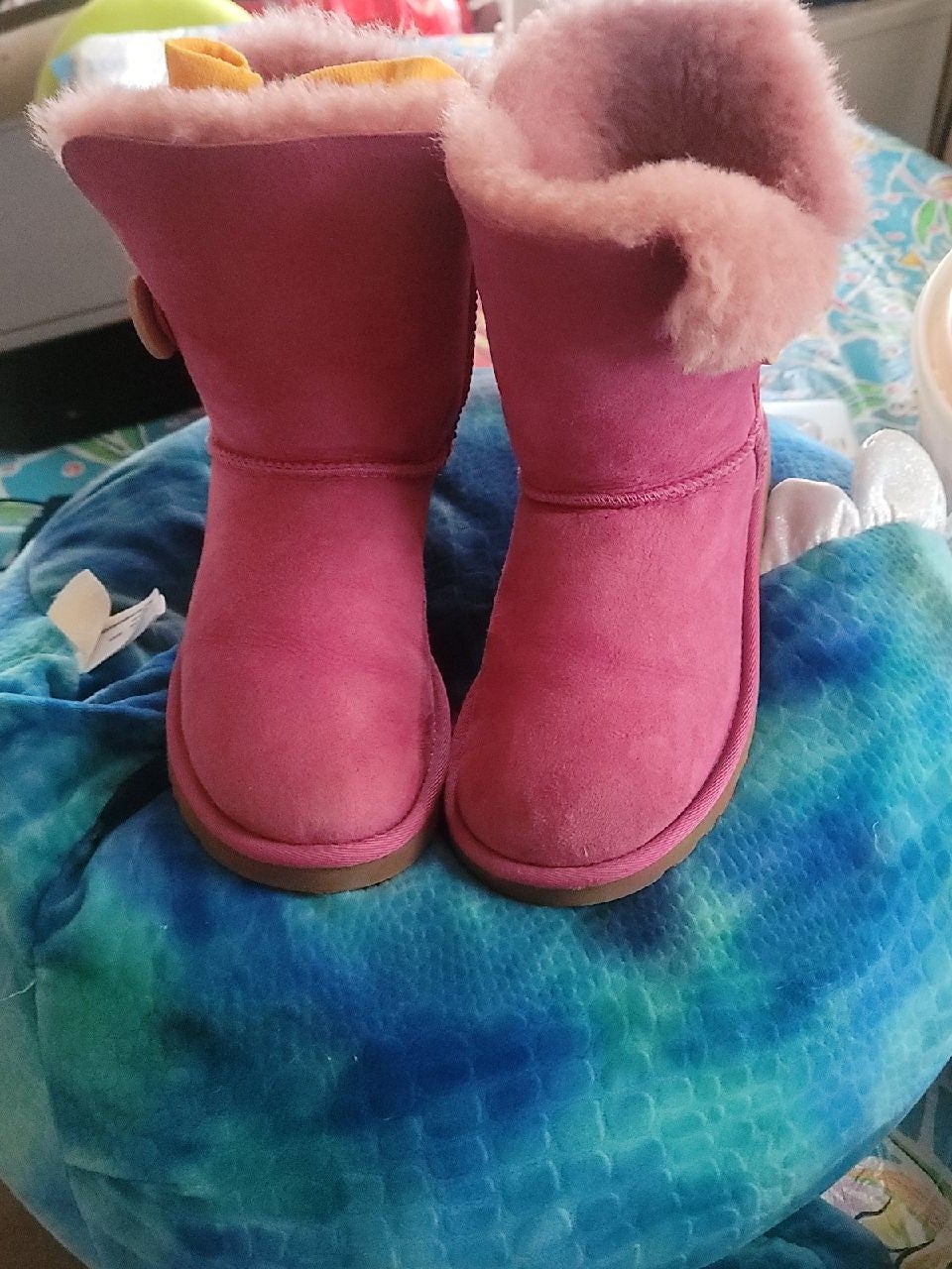 UGG Australia Pink Suede Boots