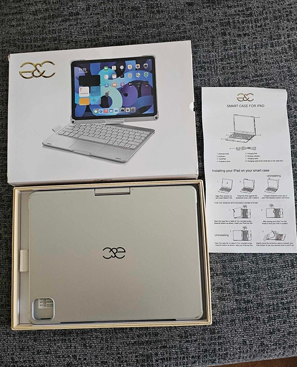 Trackpad 360 Keyboard case for 10.9 -11 iPad Pro(1-4) /Air