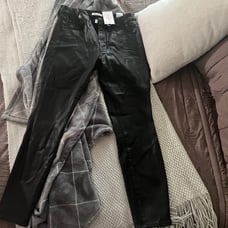 Good American Leather Pants