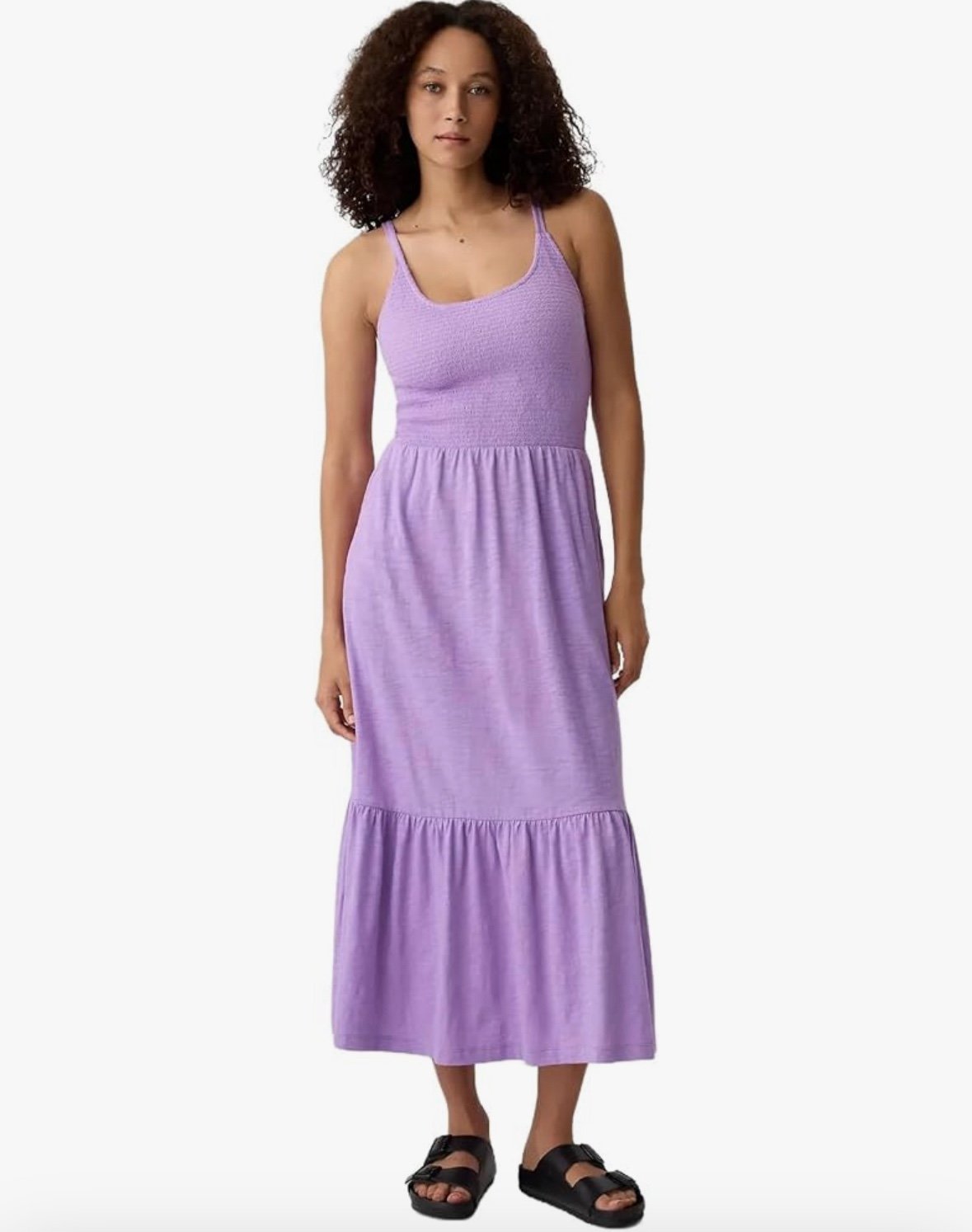 BNWT Gap smocked midi dress size SMALL