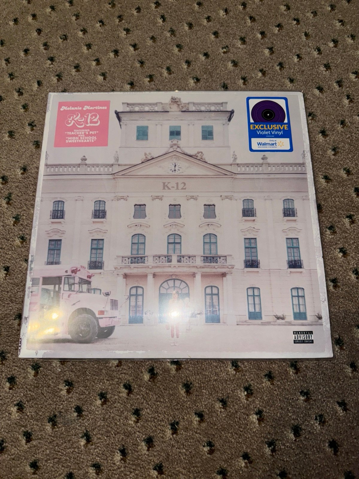 Melanie Martinez K-12 Vinyl Record Purple Walmart Exclusive