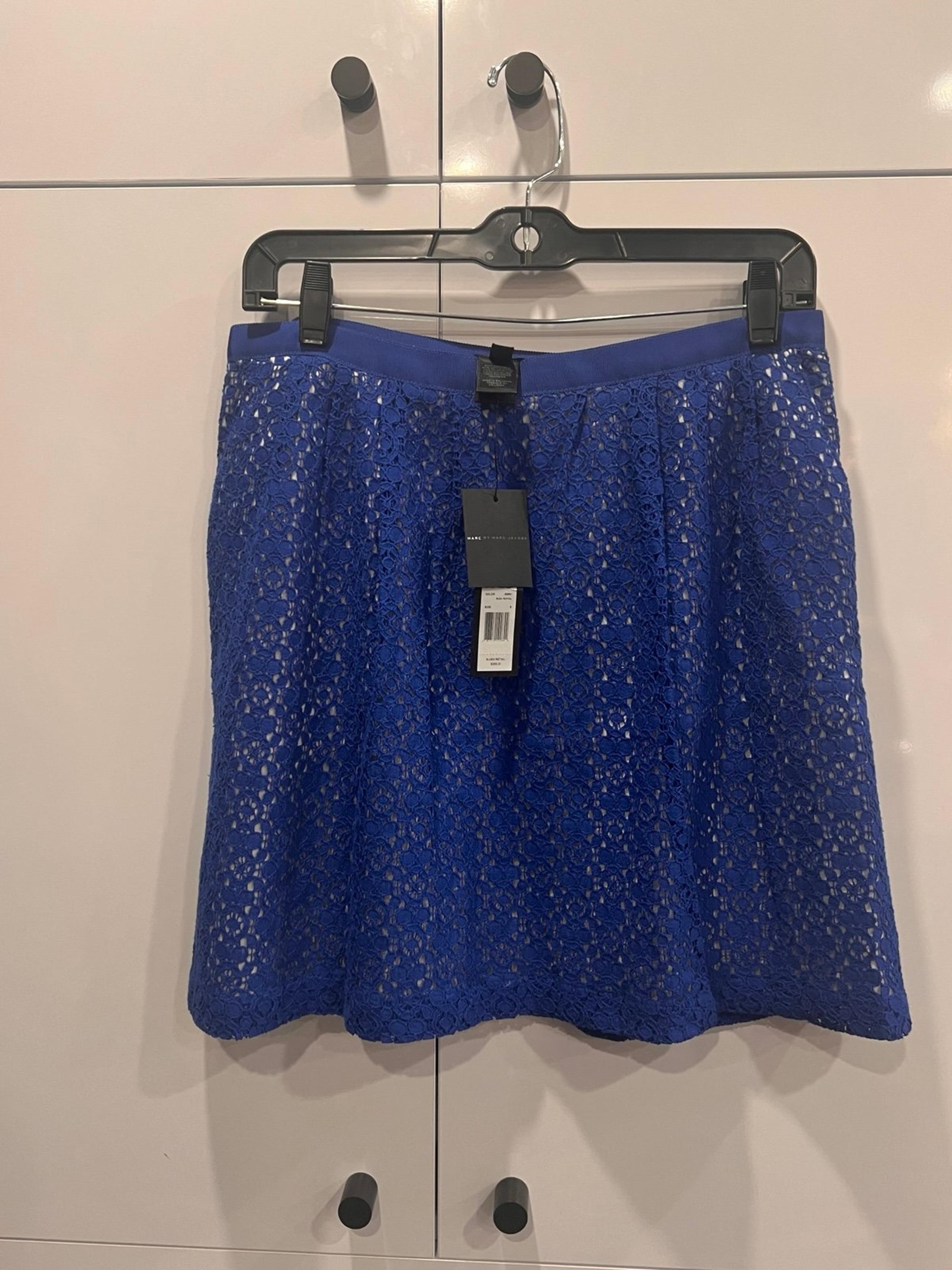 NWT Marc by Marc Jacob’s Blue Eyelet Skirt