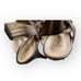 Valentino Garavani Bronze Metallic Strappy High Heel Slingback Shoes 41