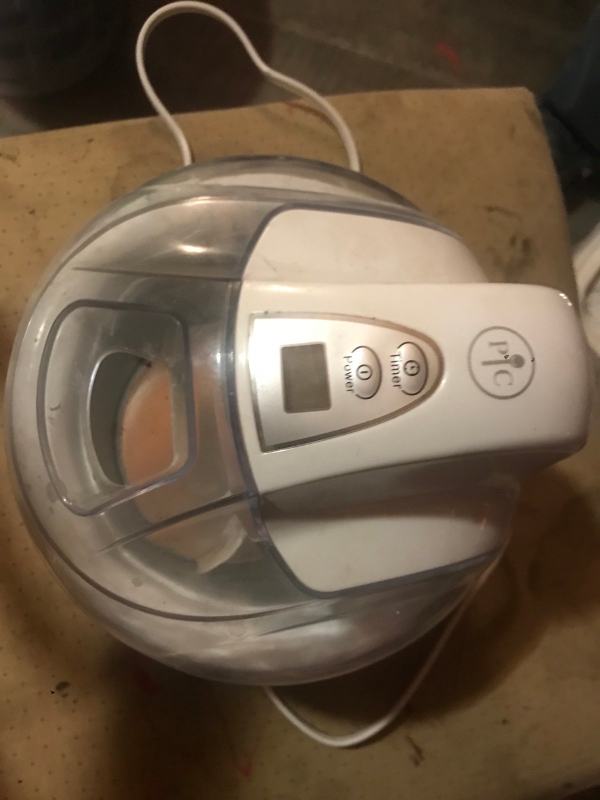Pampered chef ice cream maker automatic
