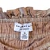 Current Air Dusty Rose Metallic Stripe Smocked Mini Skirt