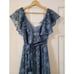 Baltic born Marion Jacquard Ruffle Maxi Dress M NWT