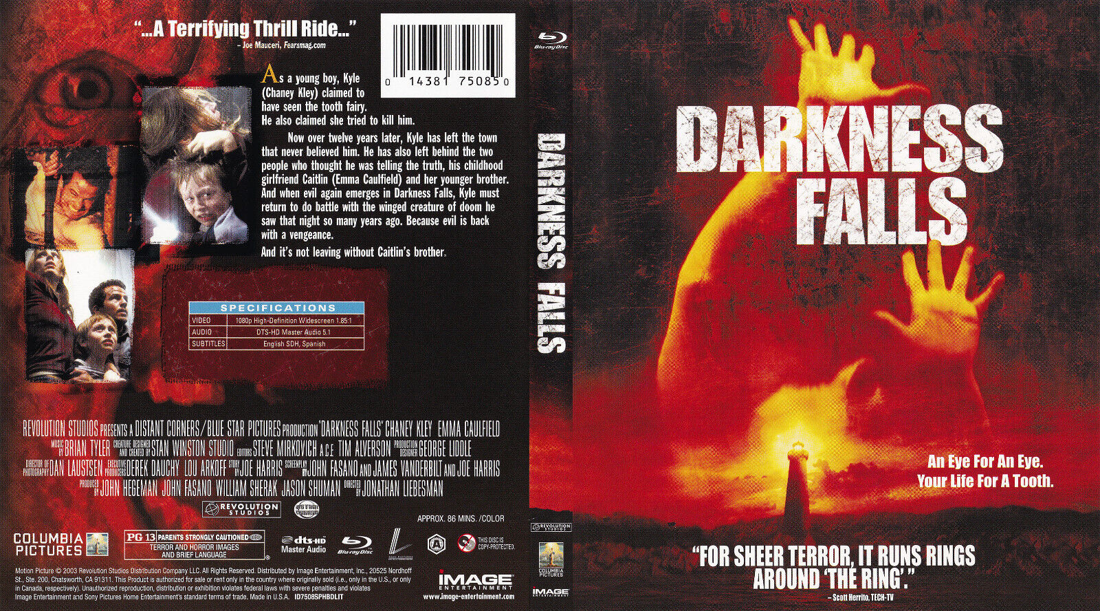 DARKNESS FALLS / NEW MOD CUSTOM BLURAY